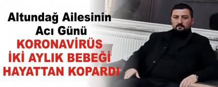 KORONAV�R�S �K� AYLIK BEBE�� HAYATTAN KOPARDI