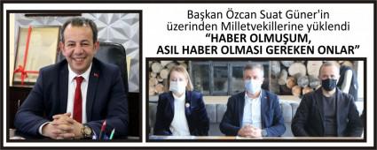 Ba�kan �zcan Suat G�ner\'in �zerinden Milletvekillerine y�klendi