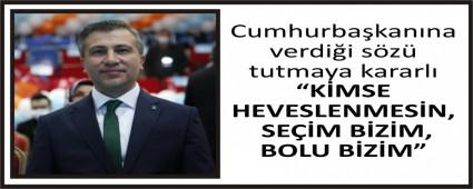 Cumhurba�kan�na verdi�i s�z� tutmaya kararl�