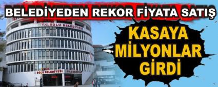 Belediyeden rekor fiyata sat��