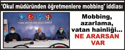 �Okul m�d�r�nden ��retmenlere mobbing\' iddias�