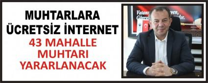MUHTARLARA �CRETS�Z �NTERNET