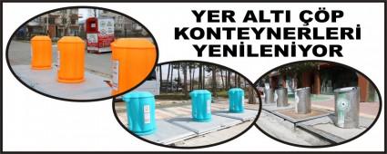 YER ALTI ��P KONTEYNERLER� YEN�LEN�YOR