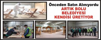 ARTIK BOLU BELED�YES� KEND�S� �RET�YOR