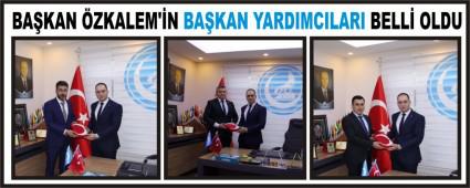 BA�KAN �ZKALEM\'�N BA�KAN YARDIMCILARI BELL� OLDU