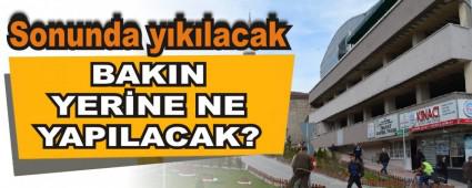 Sonunda y�k�lacak
