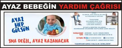 AYAZ BEBE��N YARDIM �A�RISI
