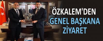 �ZKALEM\'DEN GENEL BA�KANA Z�YARET