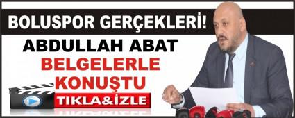 ABDULLAH ABAT BELGELERLE KONU�TU