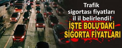 ��TE BOLU\'DAK� S�GORTA F�YATLARI