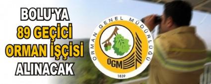BOLU\'YA 89 GE��C� ORMAN ����S� ALINACAK
