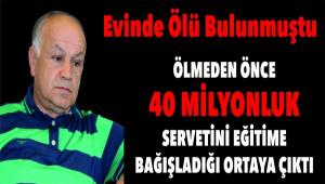 Servetini ��rencilerin okumas� i�in ba���lad�
