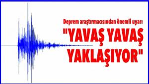 Deprem ara�t�rmac�s�ndan �nemli uyar�