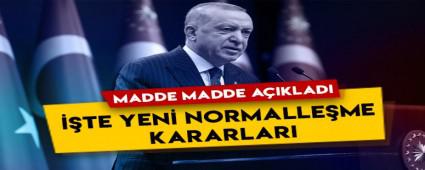 ��TE MADDE MADDE 1 TEMMUZ SONRASI NORMALLE�ME
