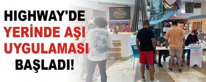 HIGHWAY\'DE YER�NDE A�I UYGULAMASI BA�LADI!