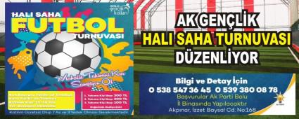 AK GEN�L�K HALI SAHA TURNUVASI D�ZENL�YOR