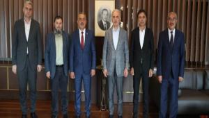 BA�KAN EFE\'DEN �MRAN�YE BELED�YE BA�KANI YILDIRIM\'A Z�YARET