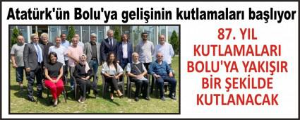 Atat�rk\'�n Bolu\'ya geli�inin kutlamalar� ba�l�yor