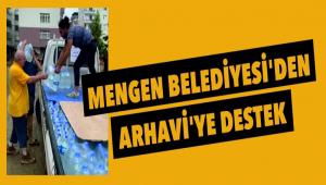 MENGEN\'DEN ARHAV�\'YE DESTEK