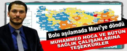 BOLU A�ILAMADA MAV�YE D�ND�