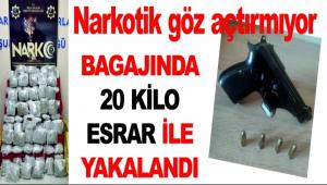 Narkotik g�z a�t�rm�yor