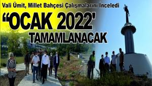 Vali �mit, Millet Bah�esi �al��malar�n� �nceledi