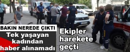 TEK YA�AYAN KADINDAN HABER ALINAMADI