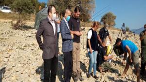 �L M�D�R� �ZZET MURAT ASOF YARI�MA SAHASINI Z�YARET ETT�