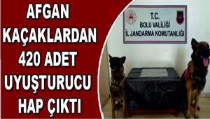 AFGAN KA�AKLARDAN 420 ADET UYU�TURUCU HAP �IKTI