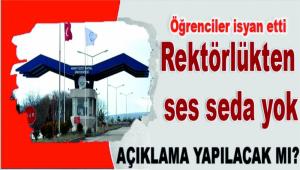��renciler isyan etti