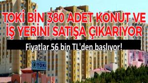 TOK� 1.380 ADET KONUT VE �� YER�N� SATI�A �IKARIYOR
