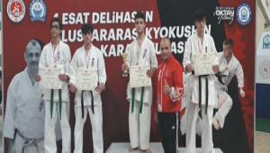 ULUSLARARASI KARATE TURNUVASINDA 3 MADALYA B�RDEN
