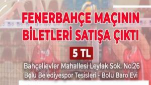 FENERBAH�E MA�I SADECE 5 TL