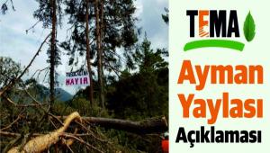  �AYMAN YAYLASI'NDA TA� OCA�I �STEM�YORUZ!�