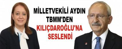 M�LLETVEK�L� AYDIN TBMM\'DEN KILI�DARO�LU\'NA SESLEND�