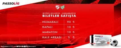 KUPA MA�ININ B�LETLER� 5 TL, 10 TL