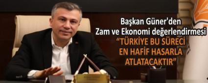 �T�RK�YE BU S�REC� EN HAF�F HASARLA ATLATACAKTIR�