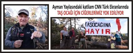 Ayman Yaylas�ndaki katliam CNN T�rk Ekranlar�nda