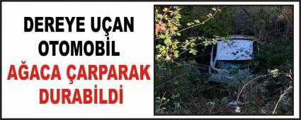 DEREYE U�AN OTOMOB�L A�ACA �ARPARAK DURAB�LD�