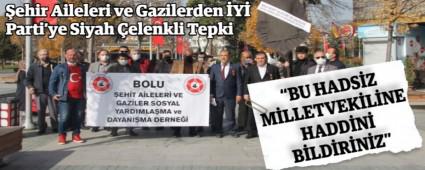 �ehir Aileleri ve Gazilerden �Y� Parti\'ye Siyah �elenkli Tepki