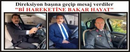 Direksiyon ba��na ge�ip mesaj verdiler