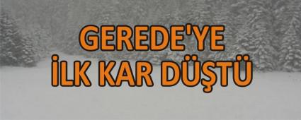GEREDE\'YE �LK KAR D��T�