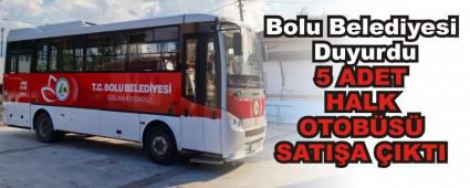 5 ADET HALK OTOB�S� SATI�A �IKTI