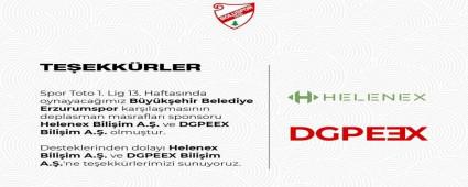 ERZURUMSPOR MA�ININ SPONSORU BELL� OLDU
