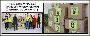 FENERBAH�EL� TARAFTARLARDAN �RNEK DAVRANI�