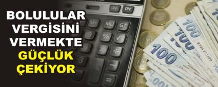 BOLULULAR VERG�S�N� VERMEKTE G��L�K �EK�YOR