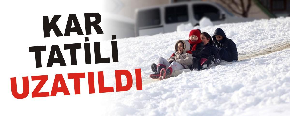 KAR TAT�L� UZATILDI