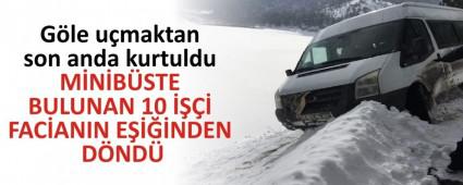 G�le u�maktan son anda kurtuldu