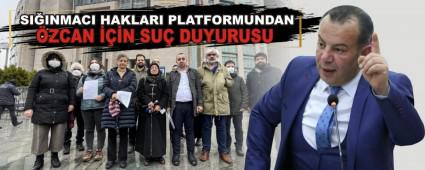 SI�INMACI HAKLARI PLATFORMUNDAN �ZCAN ���N SU� DUYURUSU