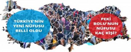 BOLU\'NUN N�FUSU BELL� OLDU